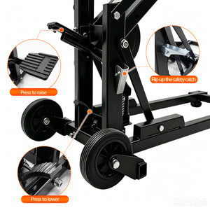550 Lbs Riding Mower Lift Jack
