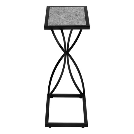 Accent Table C - Shaped, Modern - Gray - Best Buy Furniture