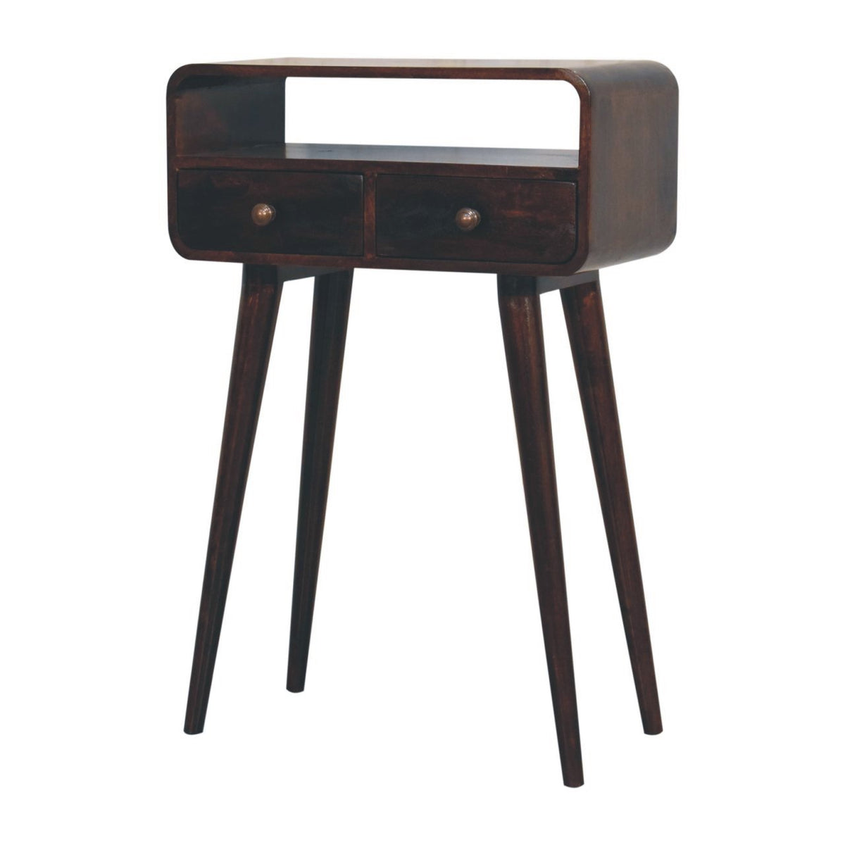 Solid Wood Mini California Console Table