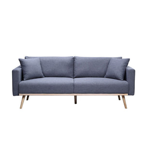 Easton - Fabric Sofa With USB Charging Ports Pockets And Pillows