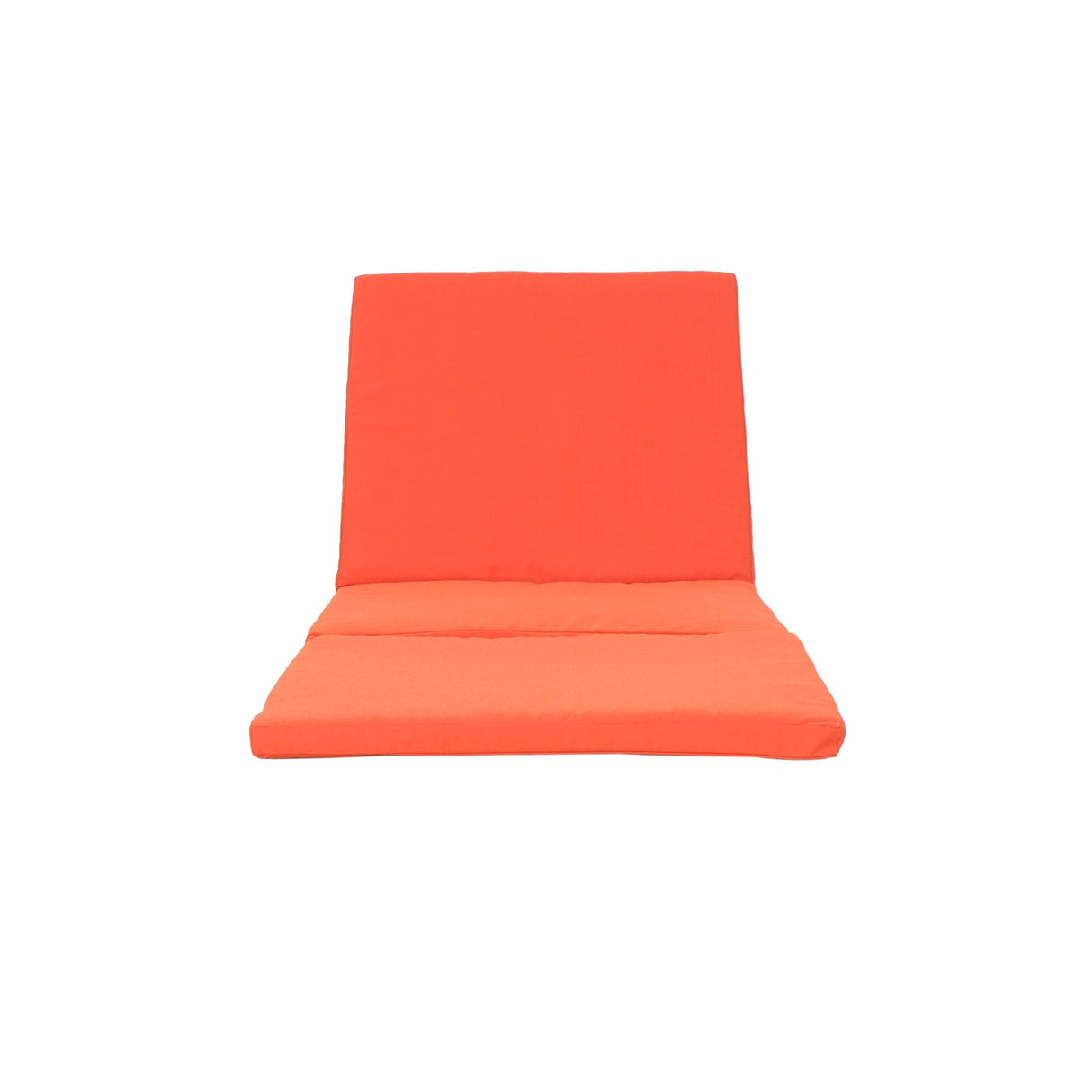 Waterproof Fabric Lounge Cushion With Rectangular Shape - Orange - Best Buy Furniture