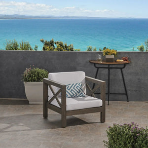 Brava - Mid - Century Modern Club Chair With Water Resistant Cushions - Best Buy Furniture