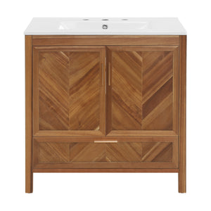 30 Inch Freestanding Farmhouse Bathroom Vanity
