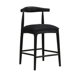Counter Stool in Fabric Upholstery