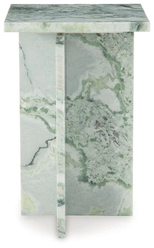 Deaconwell - Accent Table - White / Green - Best Buy Furniture