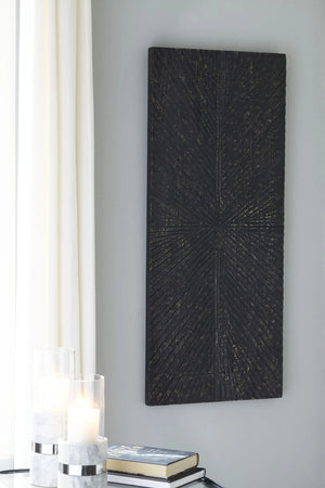 Lenora - Wall Decor - Antique Black - Best Buy Furniture
