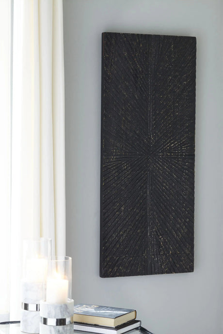 Lenora - Wall Decor - Antique Black - Best Buy Furniture