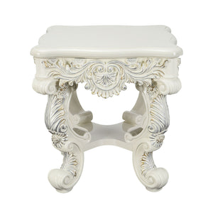 Adara Elegant White Coffee Table