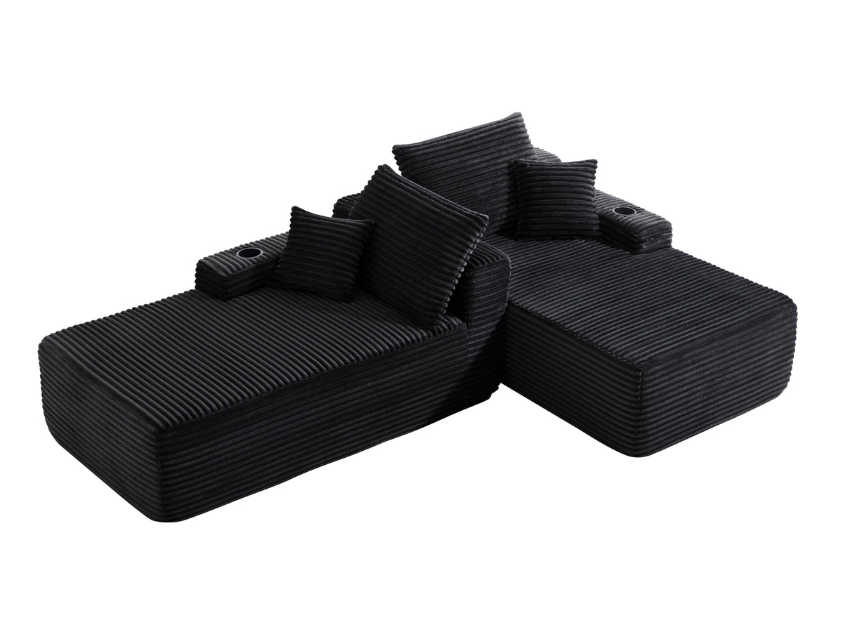 69" Cloud Sectional Couch