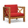 Brava - Mid - Century Modern Club Chair With Water Resistant Cushions - Best Buy Furniture