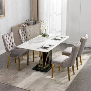 Nikki - Modern, High-End Tufted Dining Chair (Set of 2)
