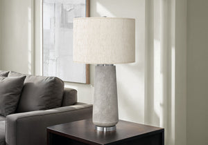Lighting, Table Lamp, Resin, Modern - Gray - Best Buy Furniture