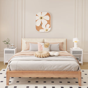 Nightstand With 1 Drawer 1 Shelf