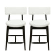 Mid Century Modern Counter Stools, Fabric Upholstered Chairs - Best Buy Furniture