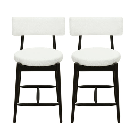 Mid Century Modern Counter Stools, Fabric Upholstered Chairs - Best Buy Furniture