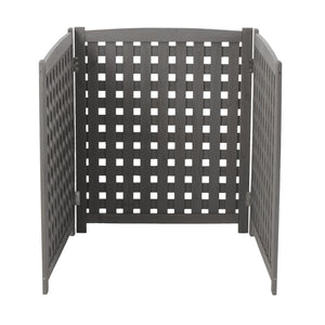 3 Panel Outdoor Air Conditioner Fence Screen