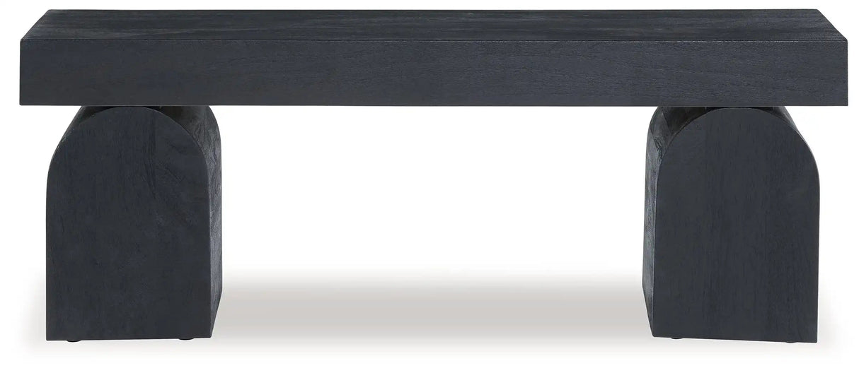 HoLGrove - Accent Bench - Black - Best Buy Furniture