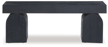HoLGrove - Accent Bench - Black - Best Buy Furniture