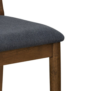 Arno Indoor Upholstered Wooden Counter Stool