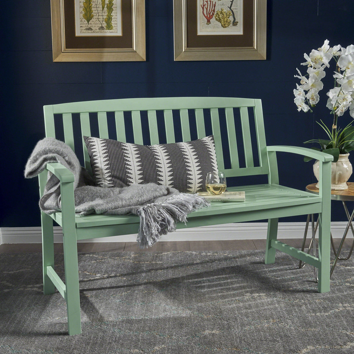 Farmhouse Style Loja Bench Indoor / Outdoor - Best Buy Furniture