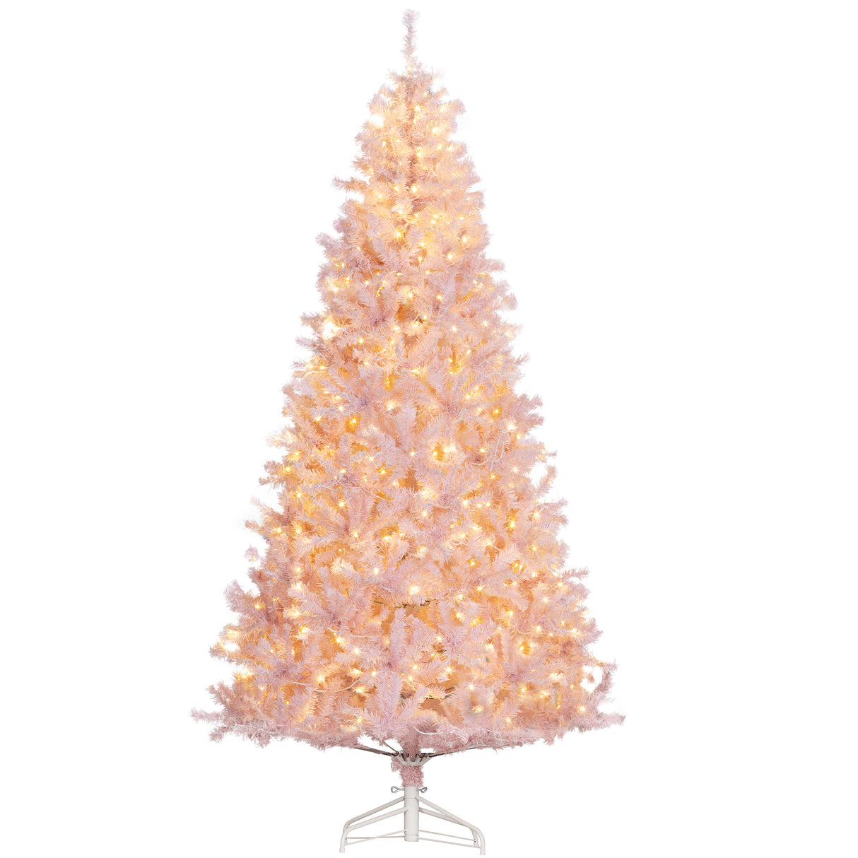 HOMCOM 7.5' Tall Prelit Christmas Tree