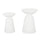 Serenita - Outdoor Side Tables With Flared Design (Set of 2) - Best Buy Furniture