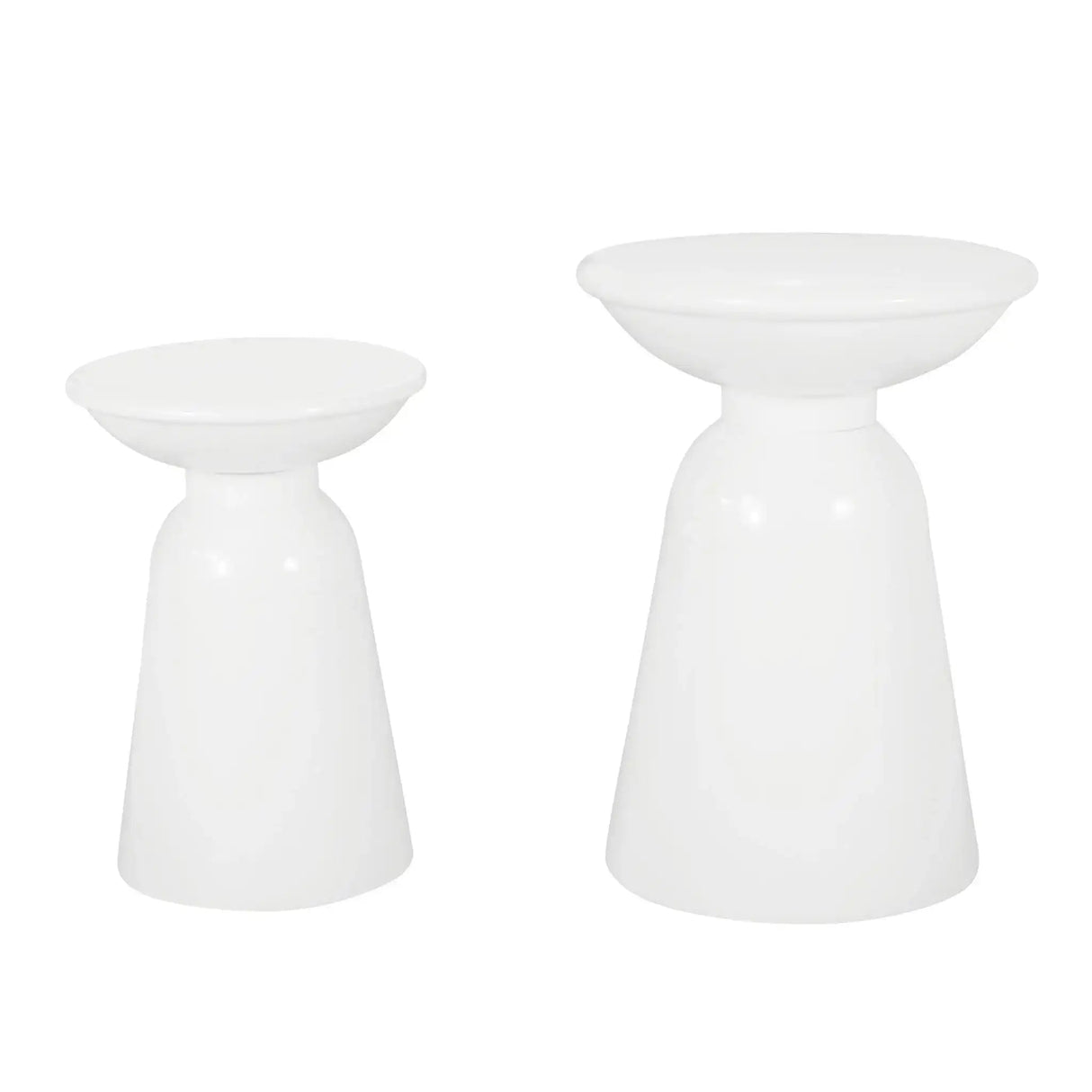 Serenita - Outdoor Side Tables With Flared Design (Set of 2) - Best Buy Furniture