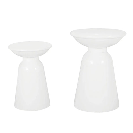 Serenita - Outdoor Side Tables With Flared Design (Set of 2) - Best Buy Furniture