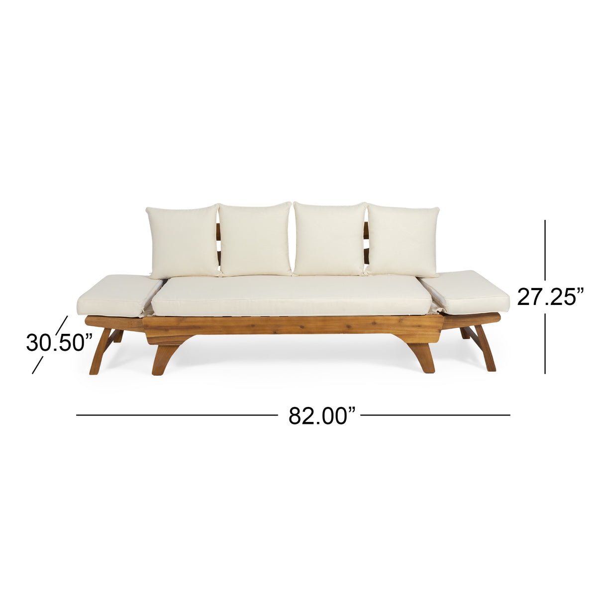 Expandable Daybed with Cushions