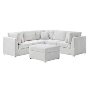 Chauncy - Sectional With Storage Ottoman