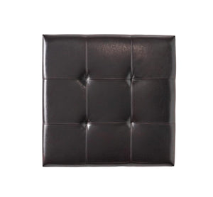 35inch Storage Ottoman, Large Square Ottoman Bench with Storage, Tufted Ottomans Footstool for Living Room
