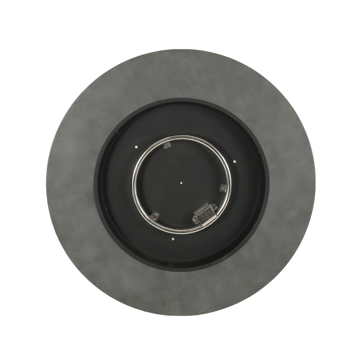 Round Iron Fire Pit With 40, 000 Btu
