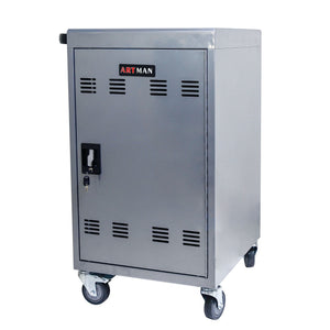 Mobile Charging Cart Station For book, Tablet And Laptop Computer With Power Strip Included