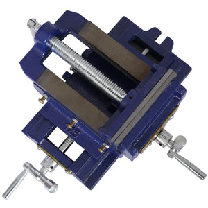 Industrial Quality Cross Slide Vise, Drill Press Metal Milling 2 Way X - Y