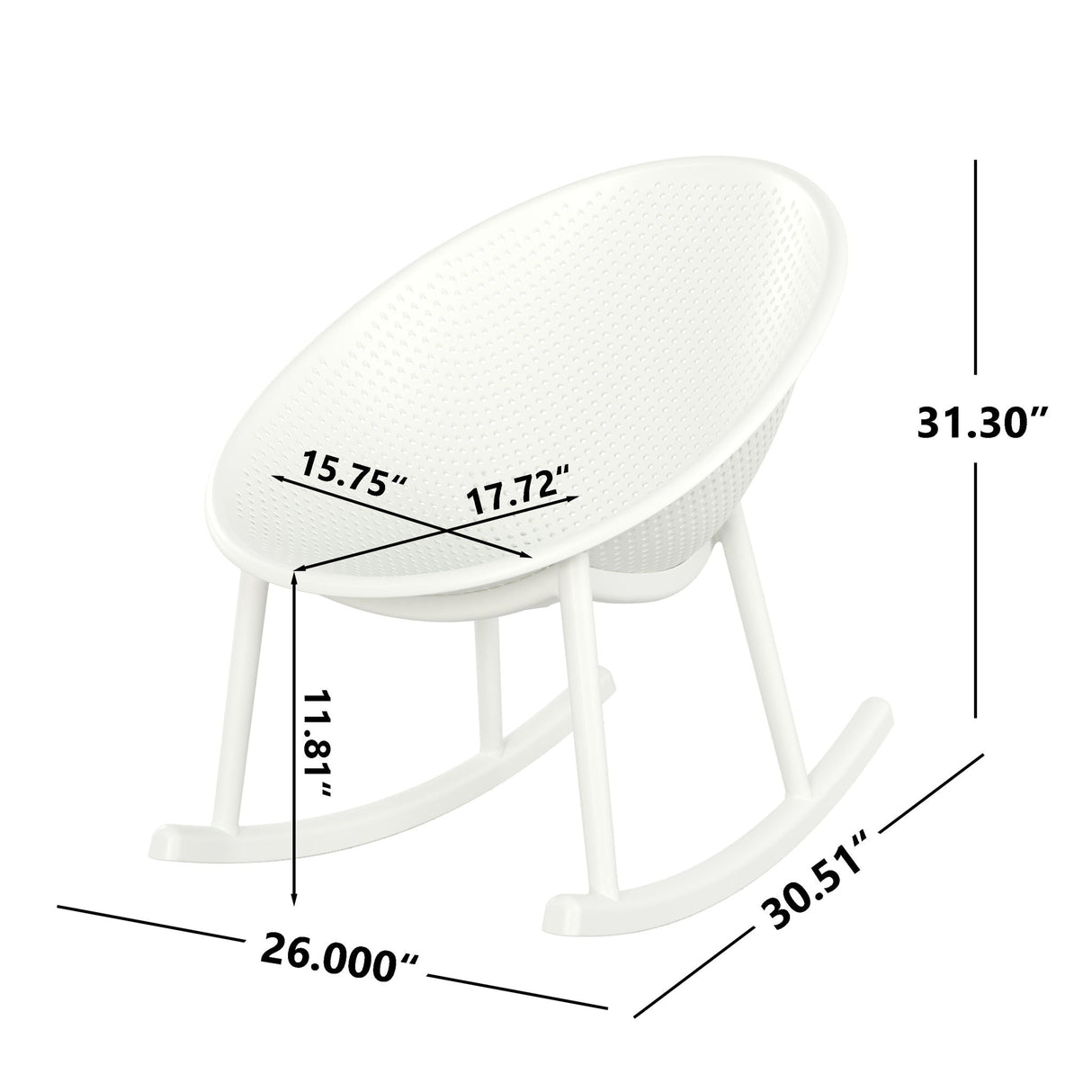 Gable - Rocking Chair (Set of 2) - Best Buy Furniture