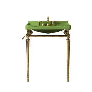 VICI 28" Bathroom Console Sink, Wall-Mounted