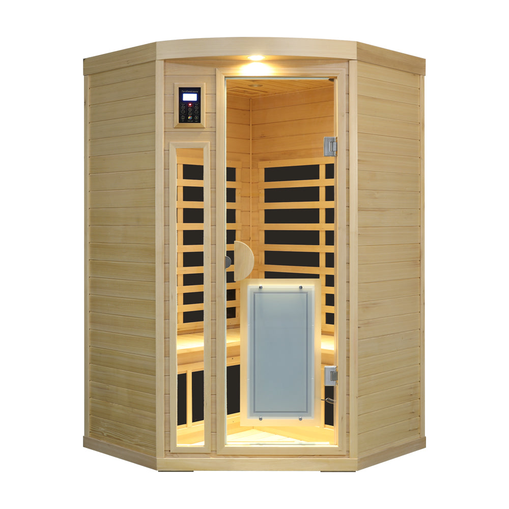 Hemlock Pentagonal Indoor Far Infrared Sauna Room