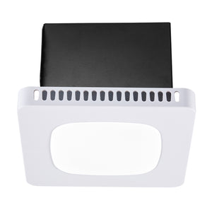 Bathroom Exhaust Fan with LED Light, 80 CFM