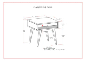 Clarkson - Rustic Table