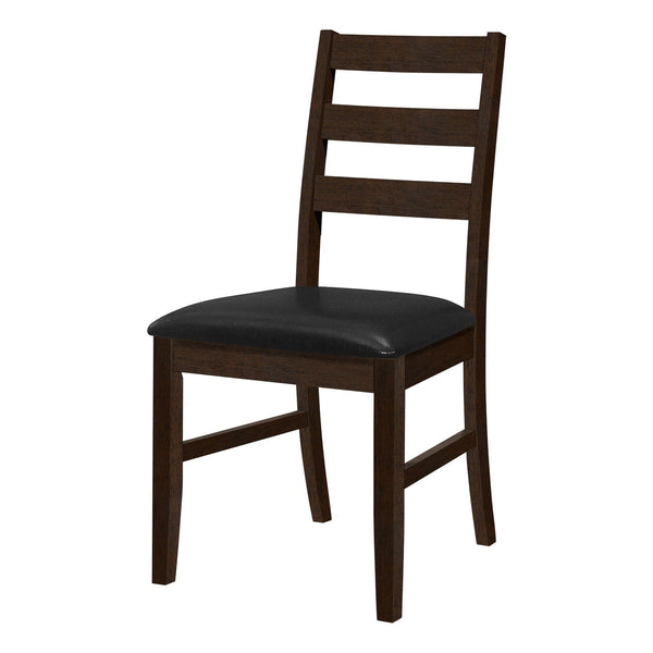 Dining Chair, Dining Room, Side, Upholstered, Transitional (Set of 2) - Black - Best Buy Furniture