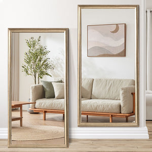 Full-Body Floor Mirror With Frame
