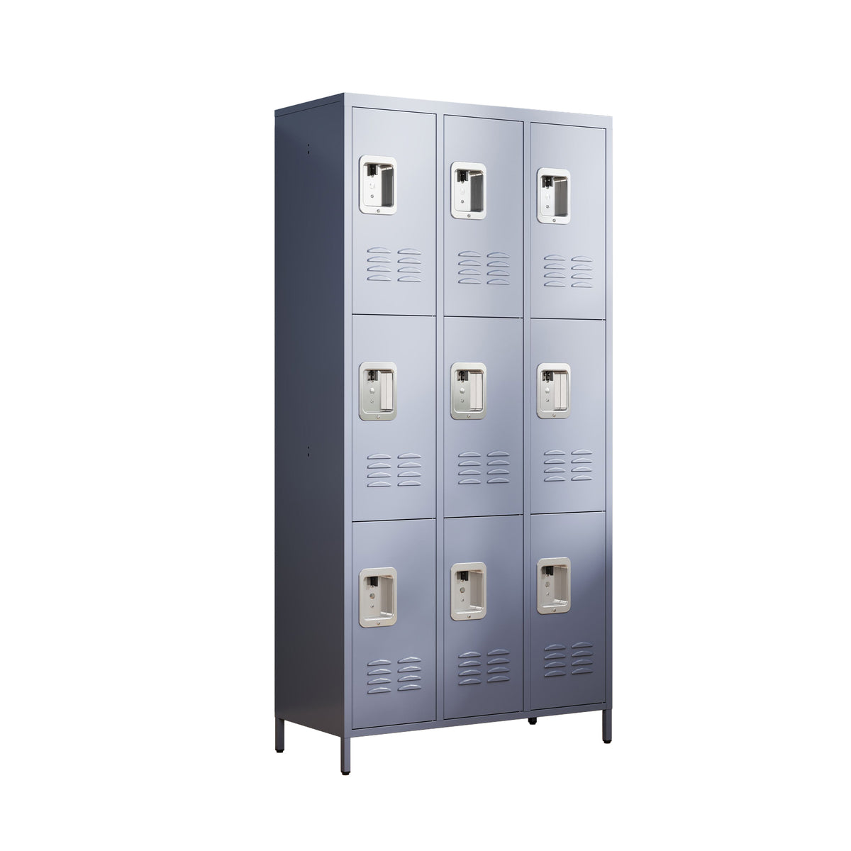 9 Door 72"H Metal Lockers