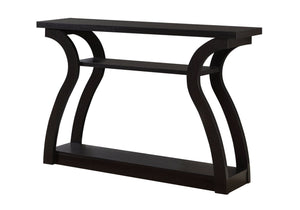 Accent Console Table For Entryway, Unique Curved Design - Best Buy Furniture