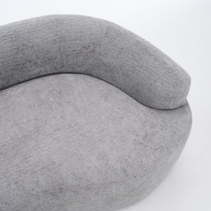 4 Seater Sofa With Fabric, 30D, 60 Hardness Full Sponge, 4 Pillow For Living Room, Home Furniture Sleeper Sectional Sofa For Apartment