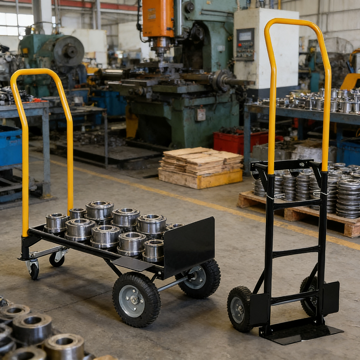 Heavy Duty Dual Purpose Hand Truck Dolly Cart