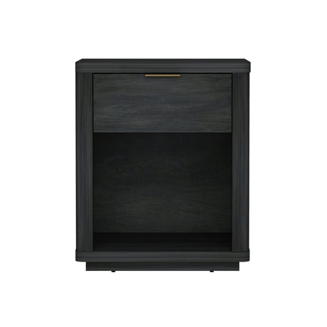 Evelyn - Nightstand With 1 Drawer And Open Shelf