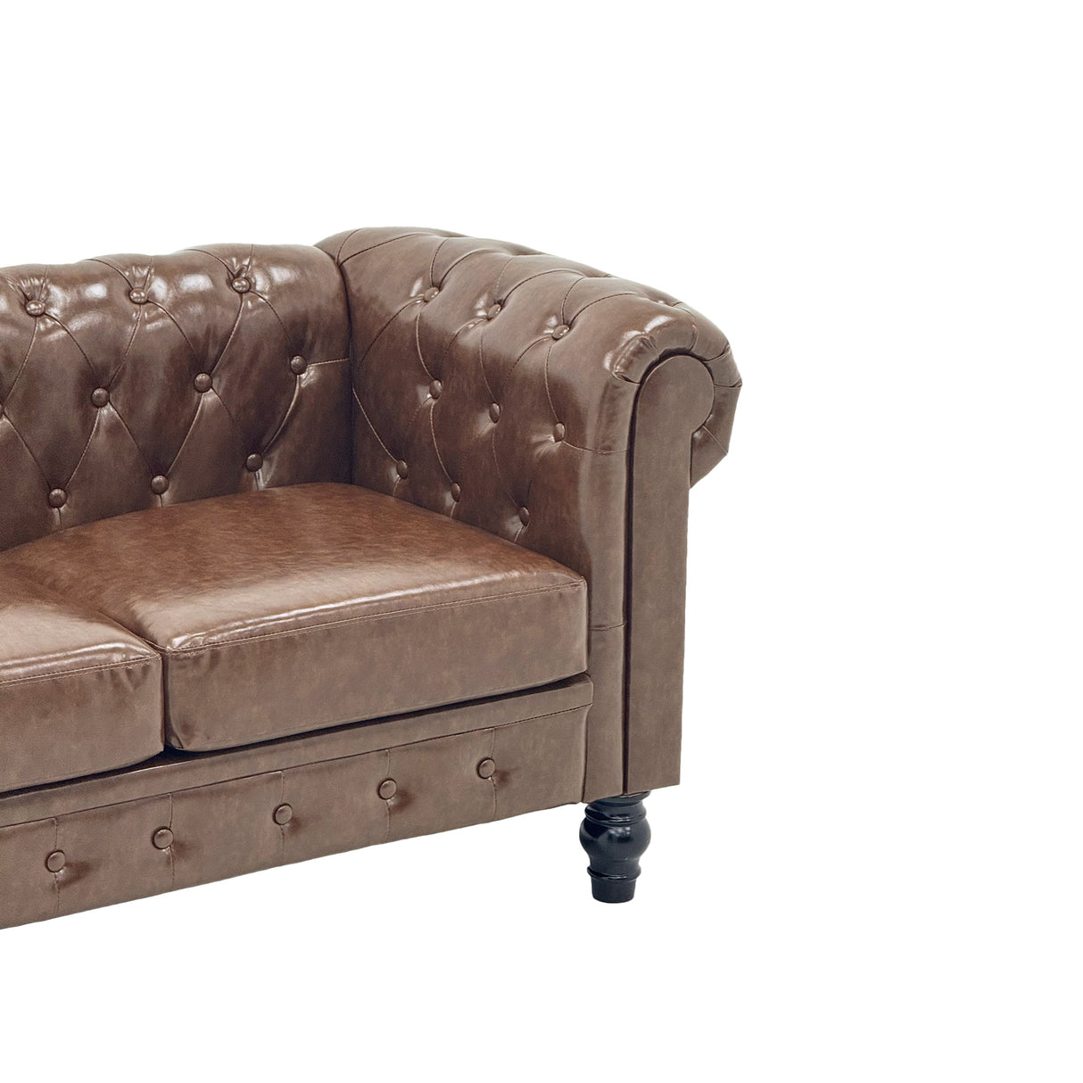 2 Piece Chesterfield Sofa Set