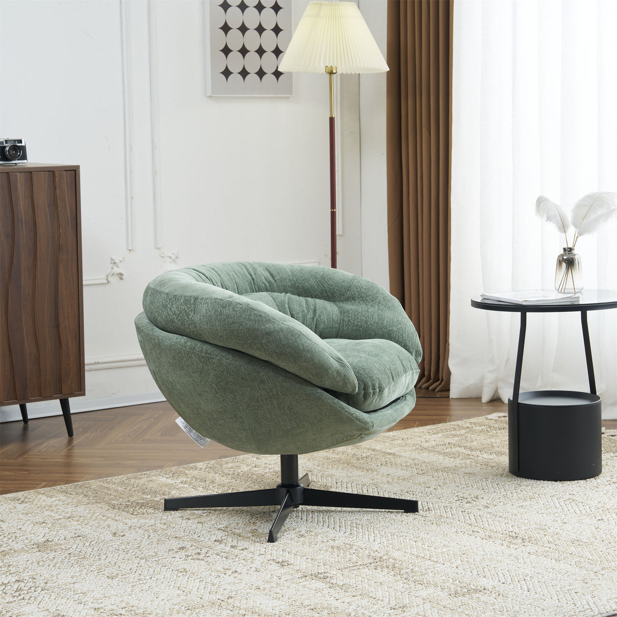 Modern Office Chair With 360 Degree Swivel
