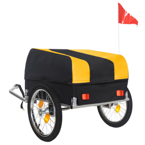 Heavy-Duty Bike Cargo Trailer with Removable Waterproof Cover