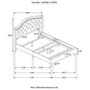 Copper - Wingback Bed